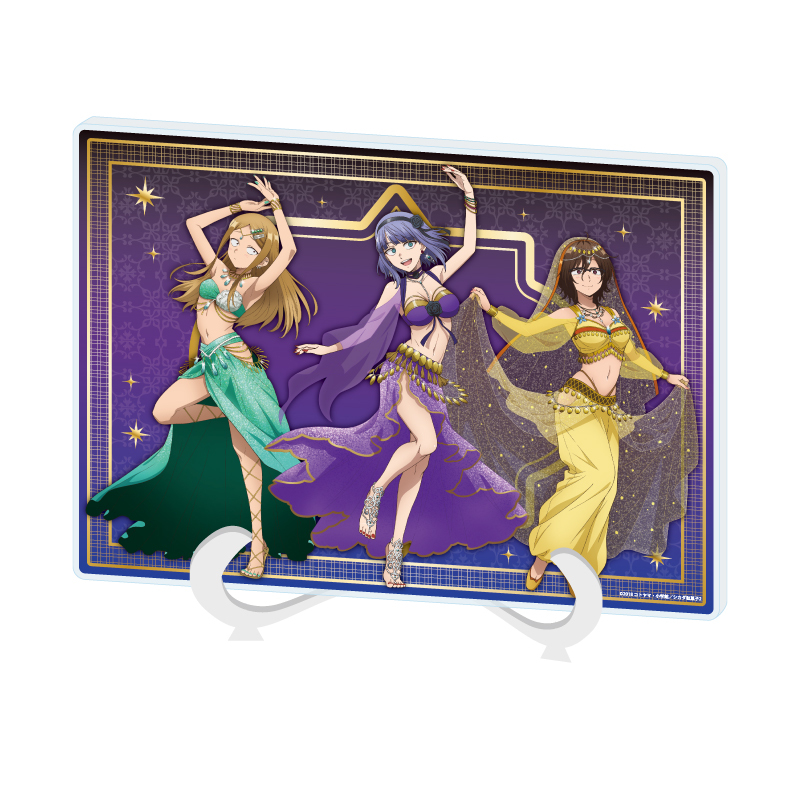 「ACG.GO」「預購」A3《粗點心戰爭 2》A5壓克力藝術板 01 舞蹈Ver.
