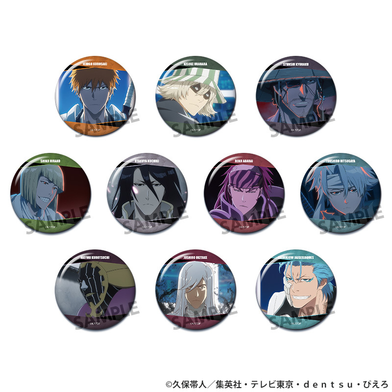 「ACG.GO」「預購」Hobby Stock《死神 BLEACH 千年血戰篇》收藏襟章 Vol. 1 (整盒10入)