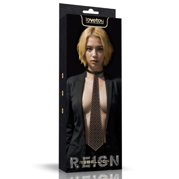 Rebellion Reign 紳士領帶造型頸圈 sm頸圈