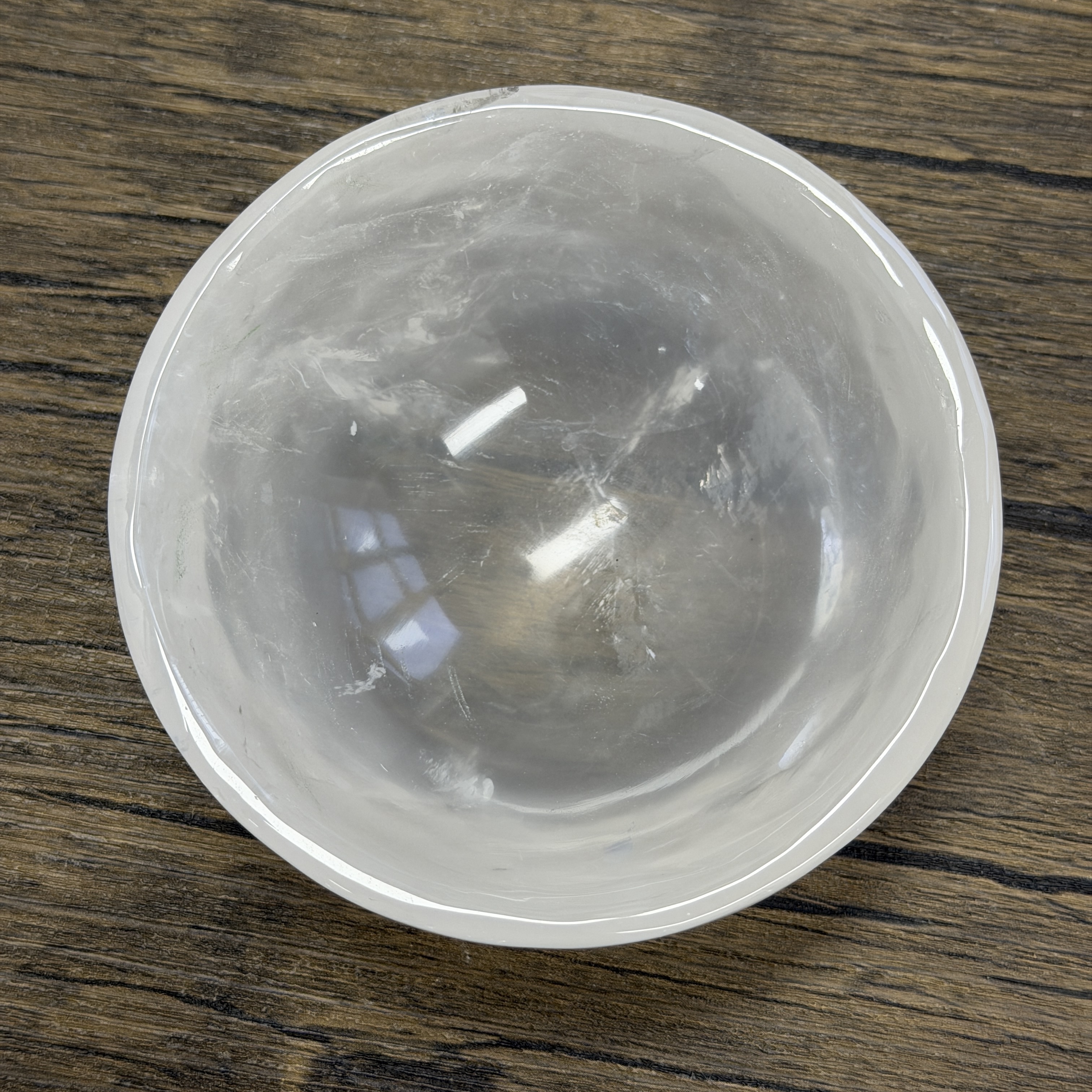 高級白水晶碗 10.5cm  WD2385