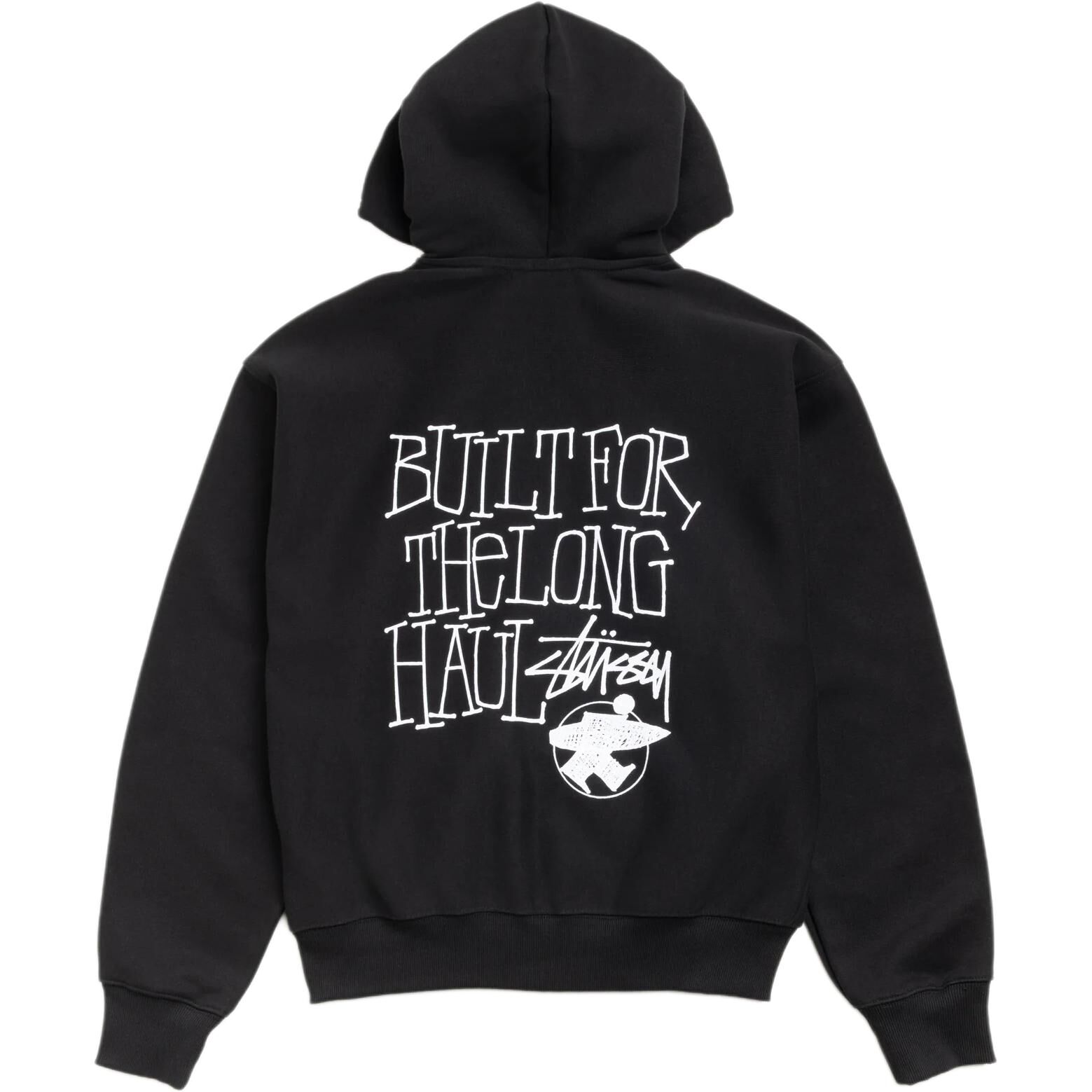 【代購】Stussy SS26 LONG HAUL ZIP HOODIE Sweatshirt Unisex 1975185