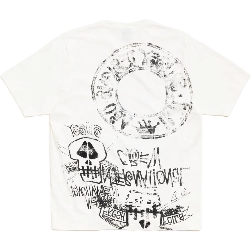 【代購】Stussy SS26 SKULLS TEE PIGMENT DYED T Shirt Unisex 1905177