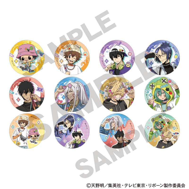 「ACG.GO」「預購」Crux《家庭教師 HITMAN REBORN!》收藏襟章 Decora Fashion (整盒12入)