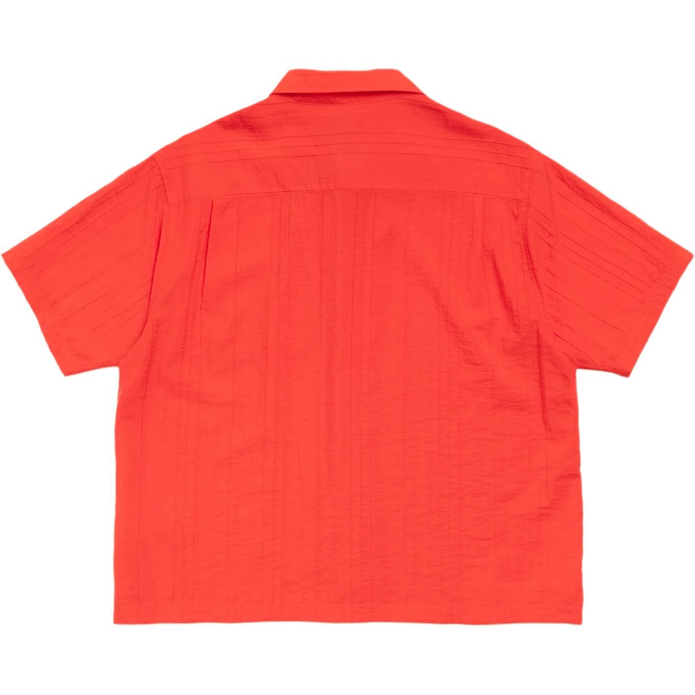 【代購】Stussy SS26 PLEATED TEXTURED SHIRT Unisex 1110383