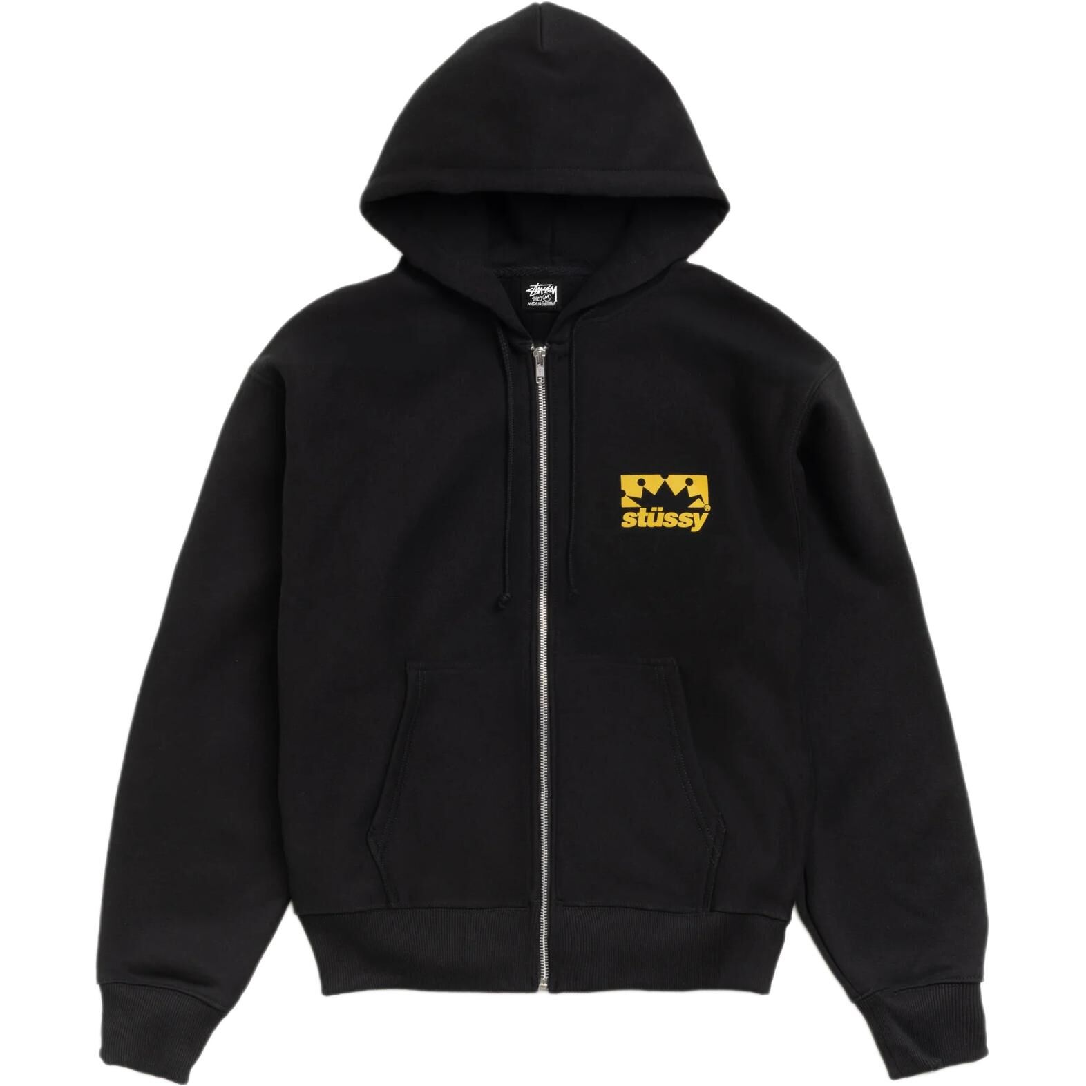 【代購】Stussy SS26 BOX CROWN ZIP HOODIE Sweatshirt Unisex 1975186