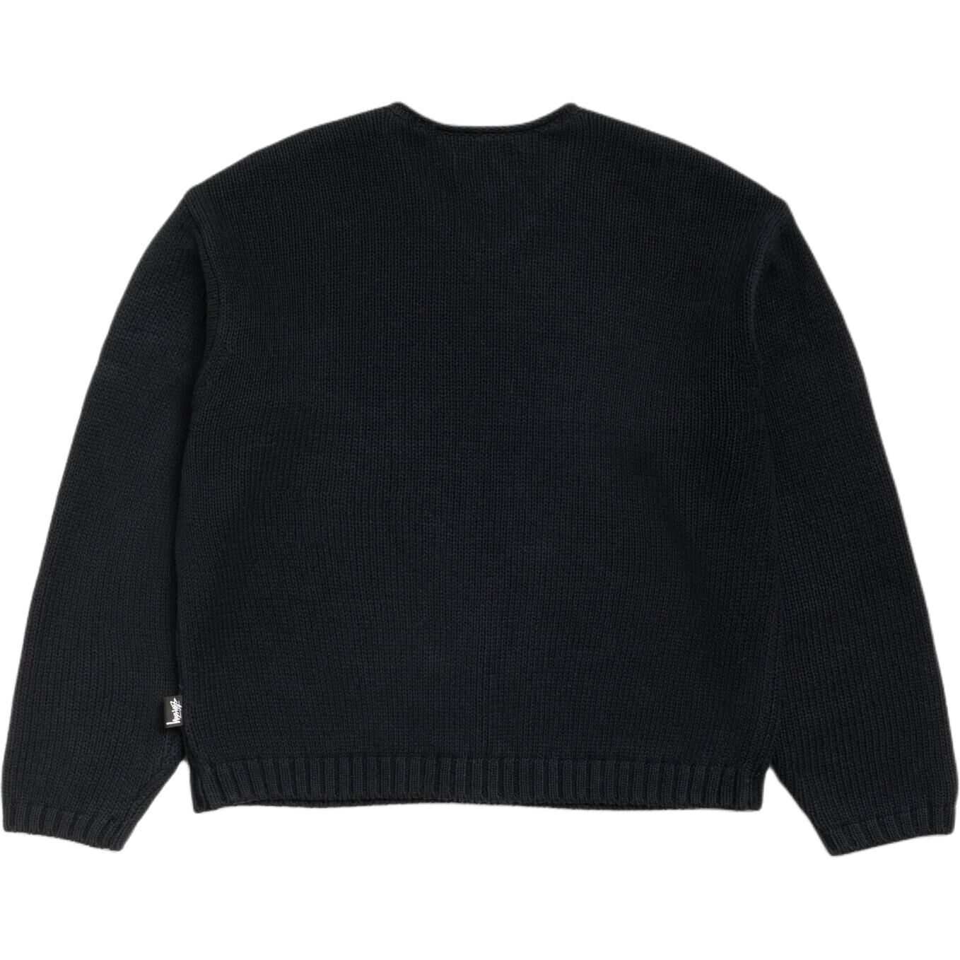 【代購】Stussy SS26 ROLL V NECK SWEATER Unisex 117289