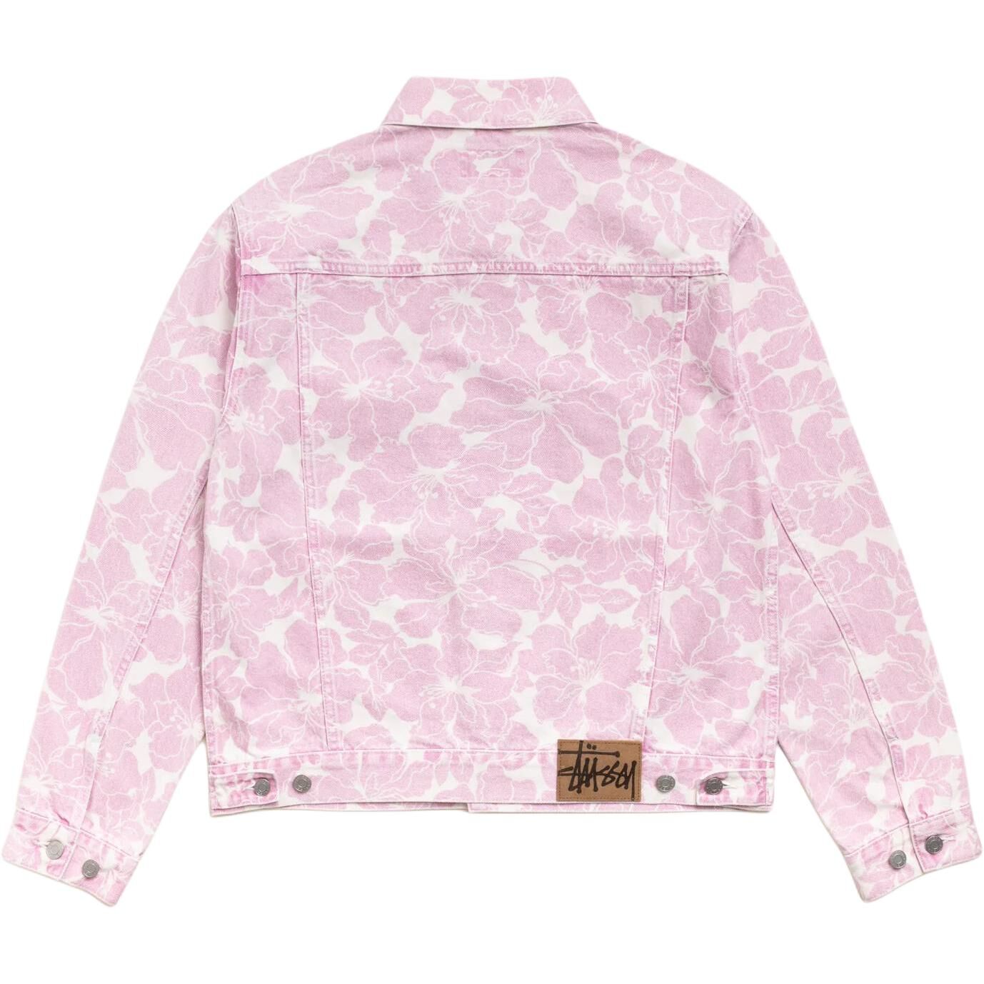 【代購】Stussy SS26 Denim Jackets Unisex Pink Lapel Moderate Other 115988