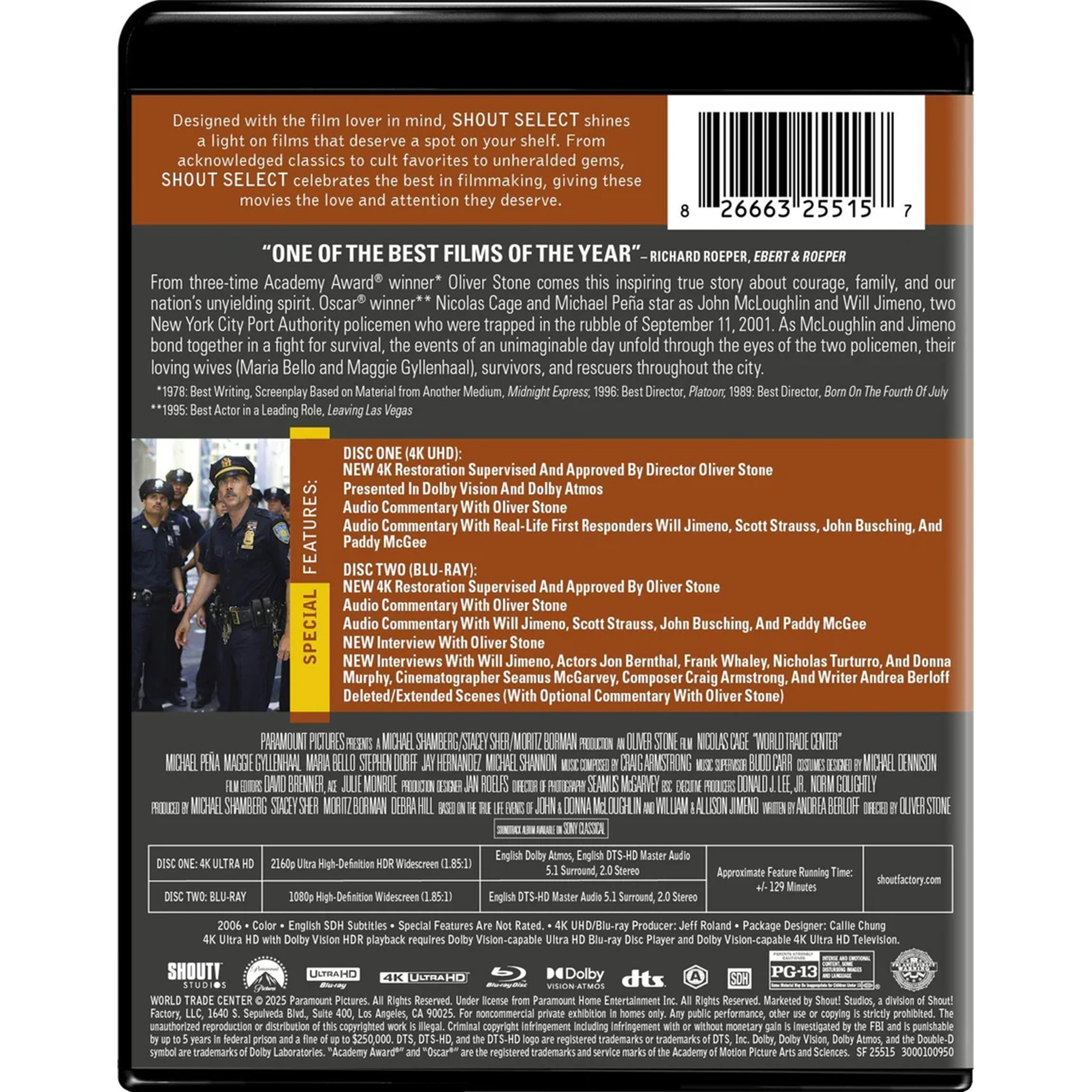 世貿中心 (2006) (4K Ultra HD + Blu-ray) (美國版) [無中文字幕]
