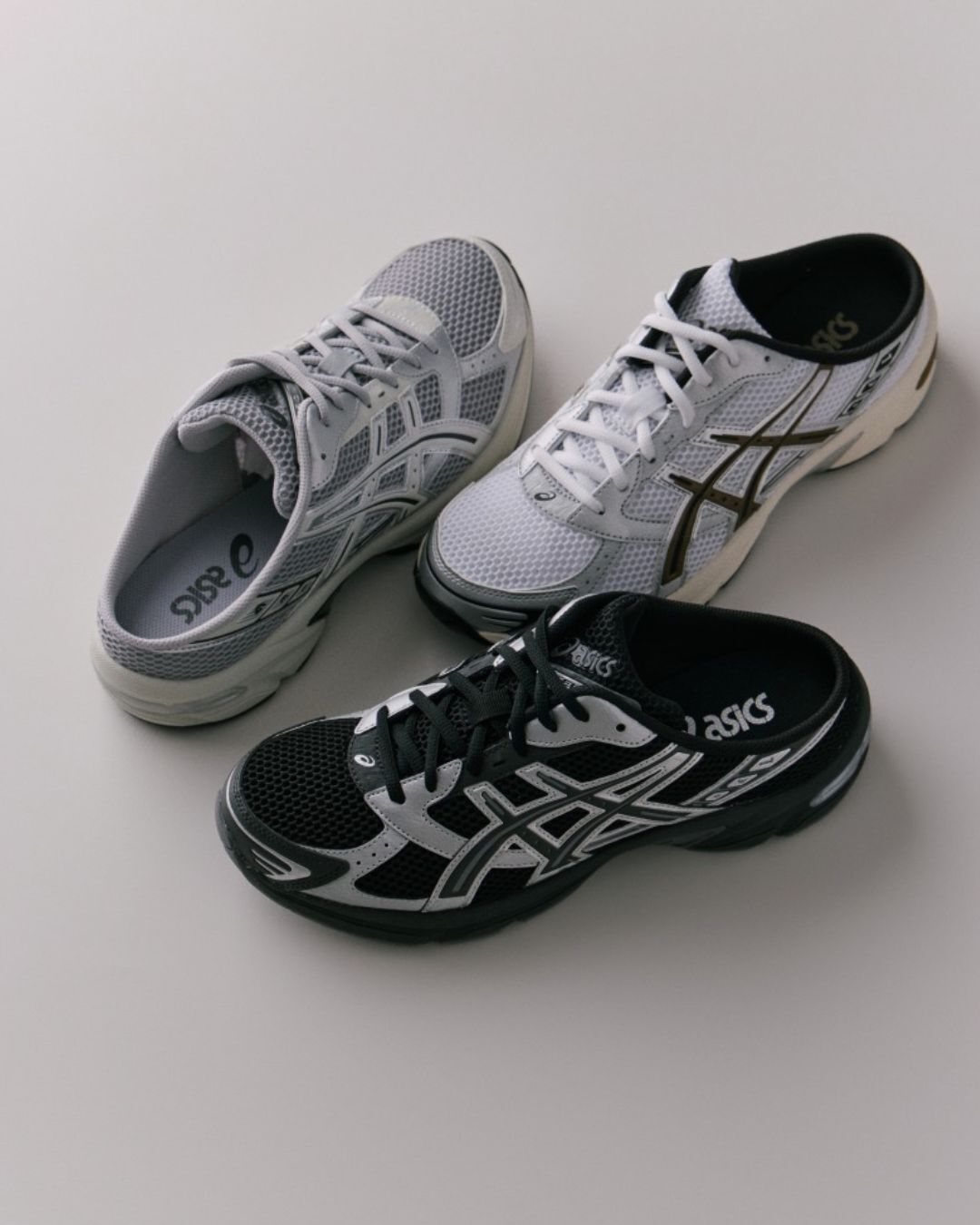 【逢甲 FUZZY】Asics GEL-1130 Mule 懶人 穆勒 黑銀 1203B048-001 020 101