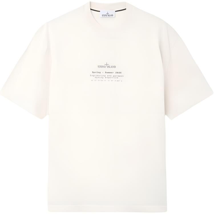 【代購】STONE ISLAND SS26 T Shirt Unisex Beige L1S152100001S0285-V0093