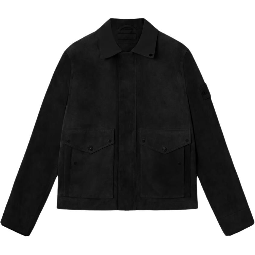 【代購】STONE ISLAND Ghost SS26 Leather Jacket Unisex L1S150100002S0F31V0029
