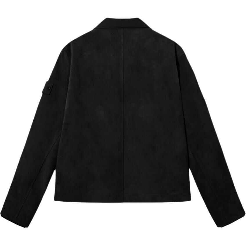 【代購】STONE ISLAND Ghost SS26 Leather Jacket Unisex L1S150100002S0F31V0029