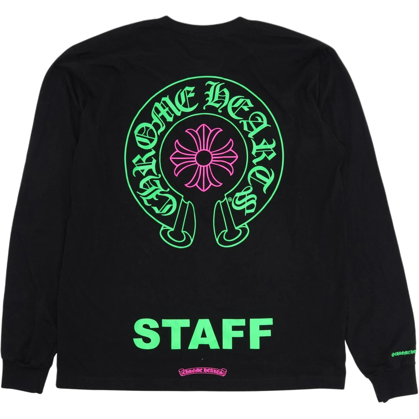 【代購】Chrome Hearts T Shirts Men's Black Crew Neck Moderate CH-20262665