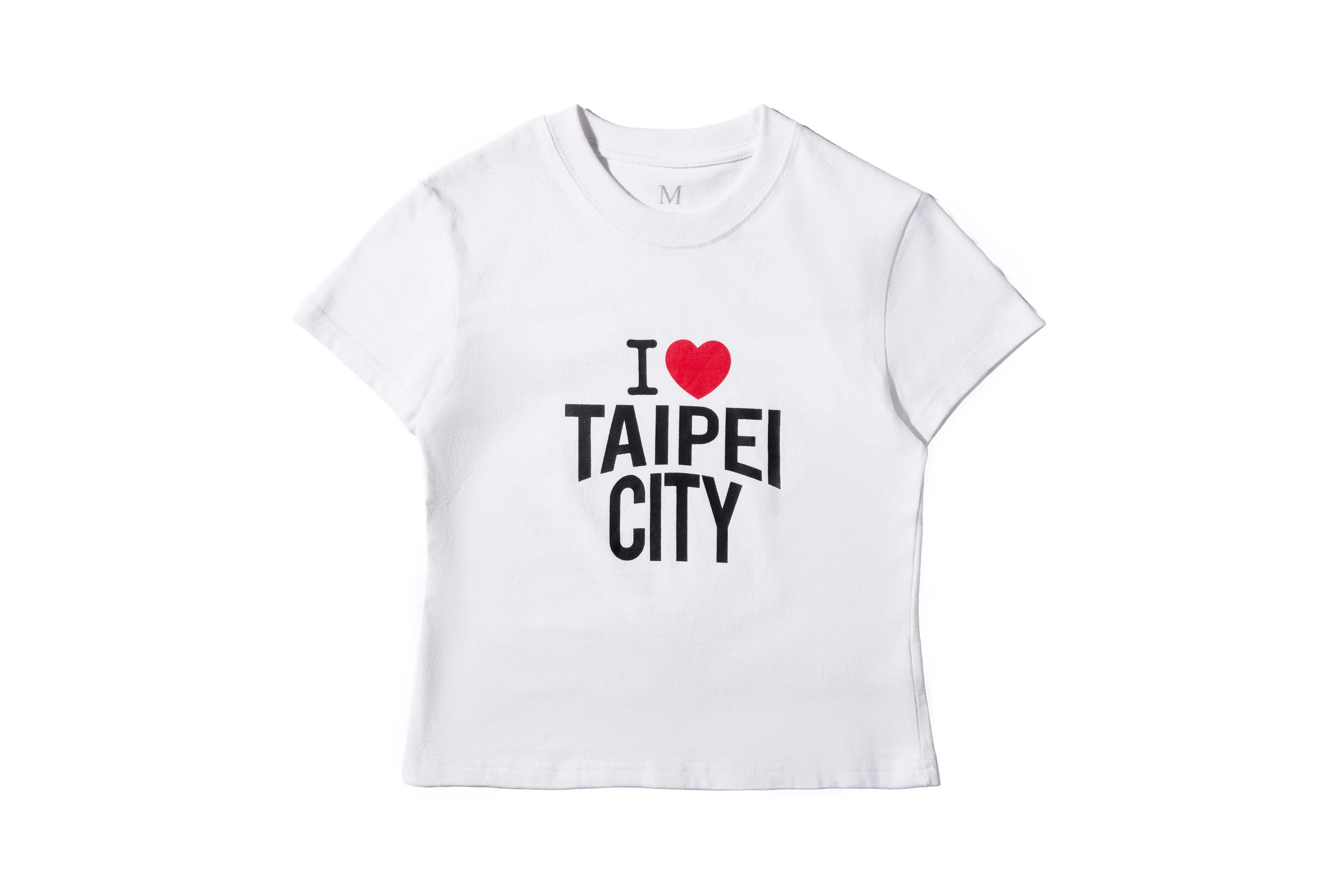 REMIX "I <3 Taipei City" Fitness TEE (White)