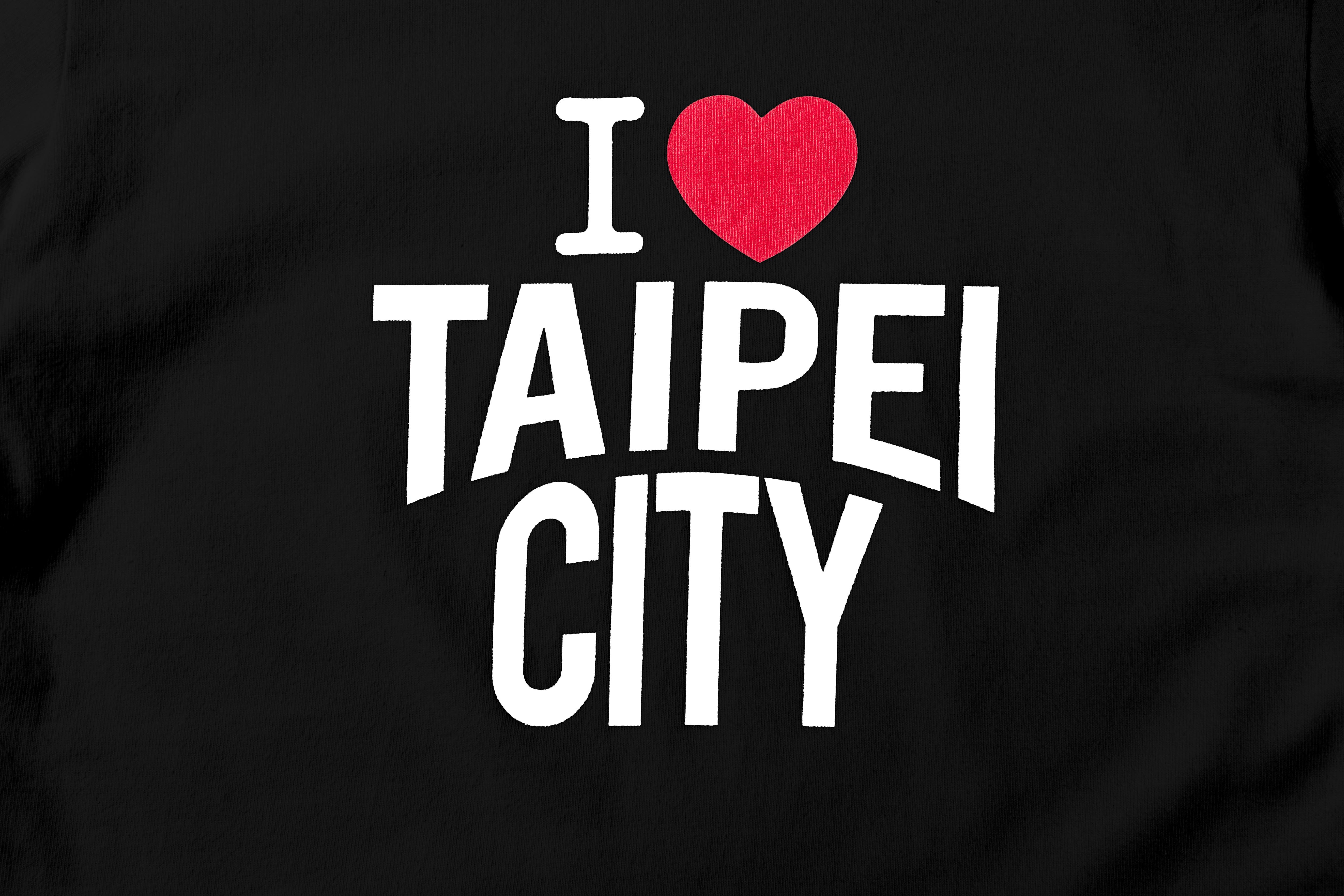 REMIX "I <3 Taipei City" Fitness TEE (Black)