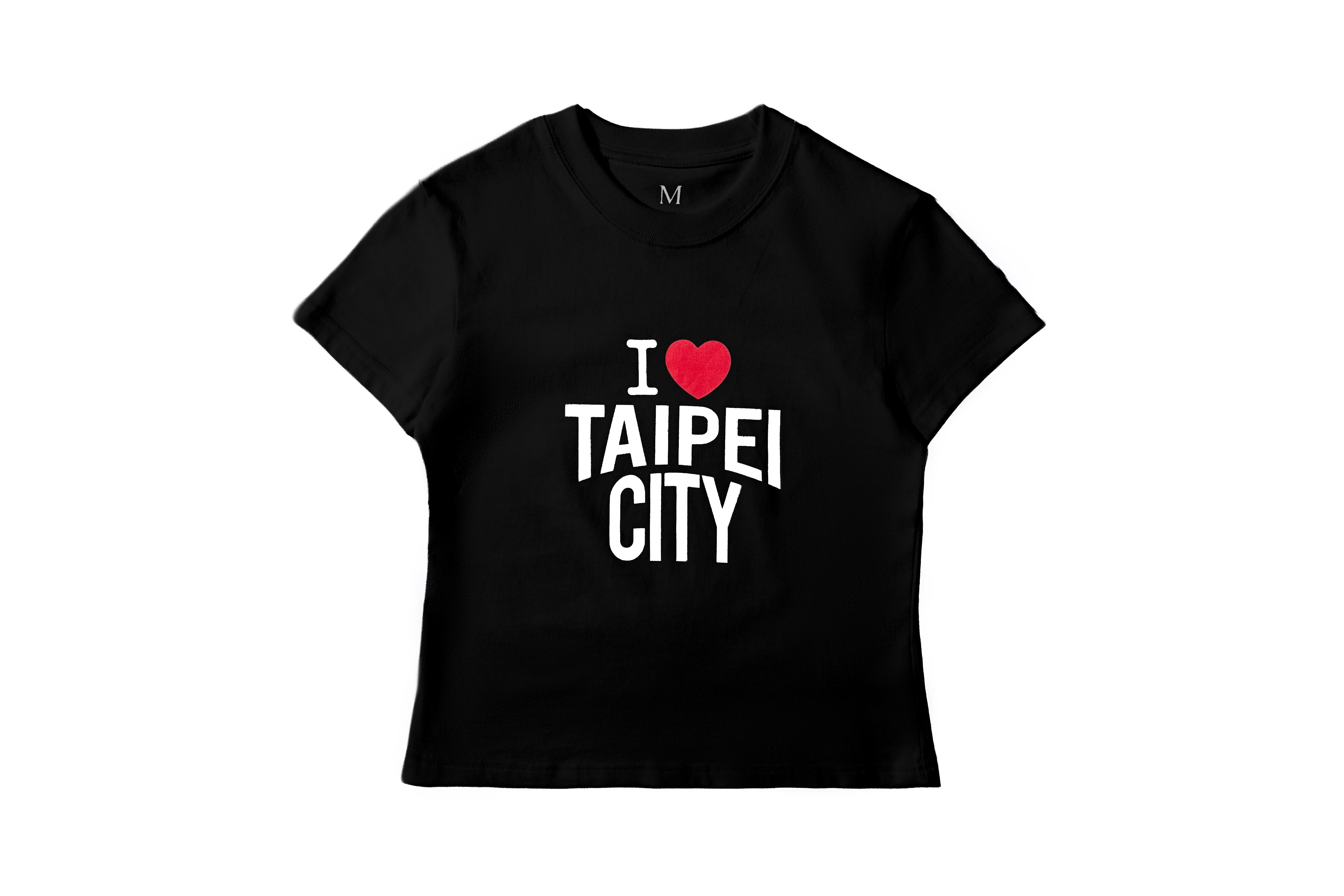 REMIX "I <3 Taipei City" Fitness TEE (Black)