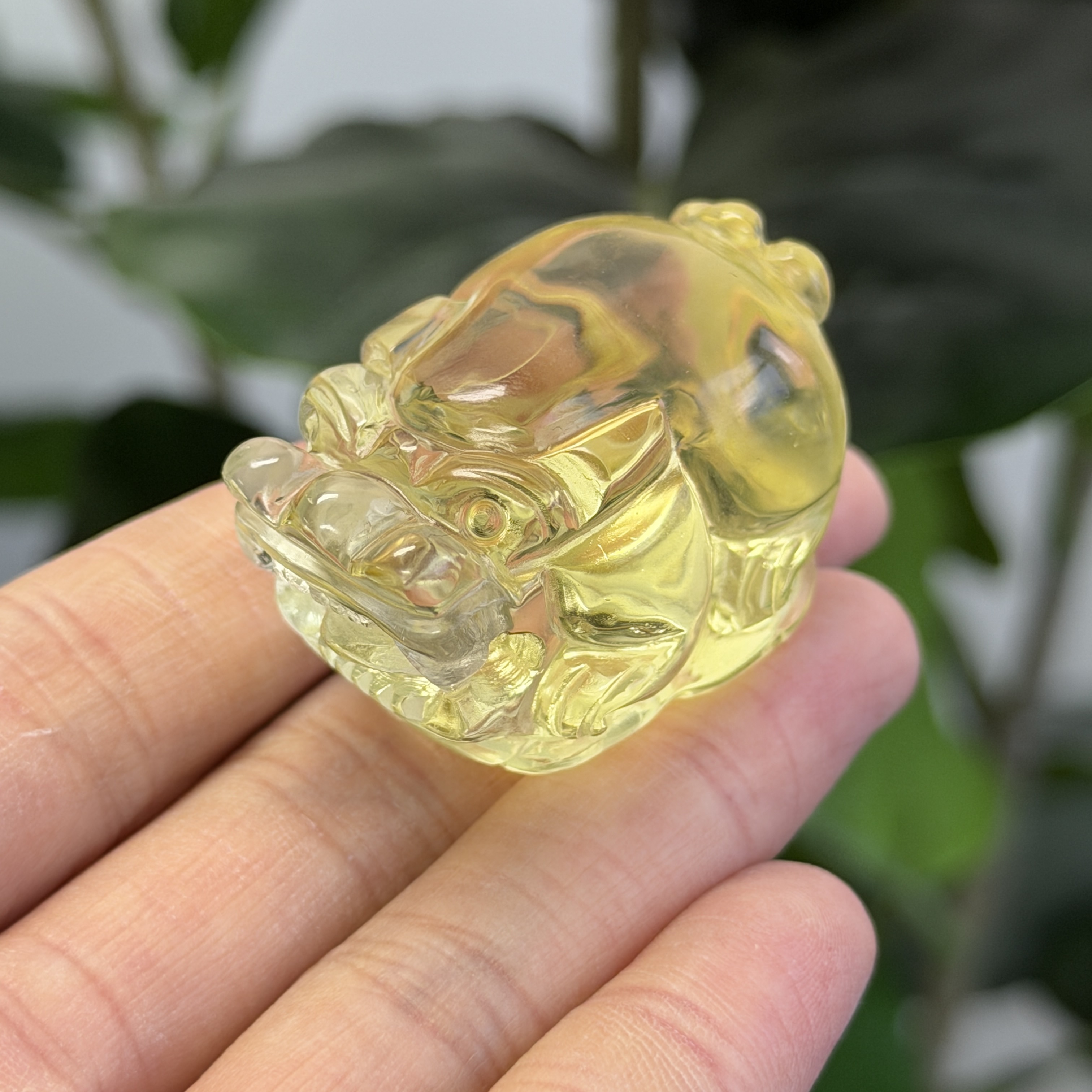 黃水晶貔貅 C1871
