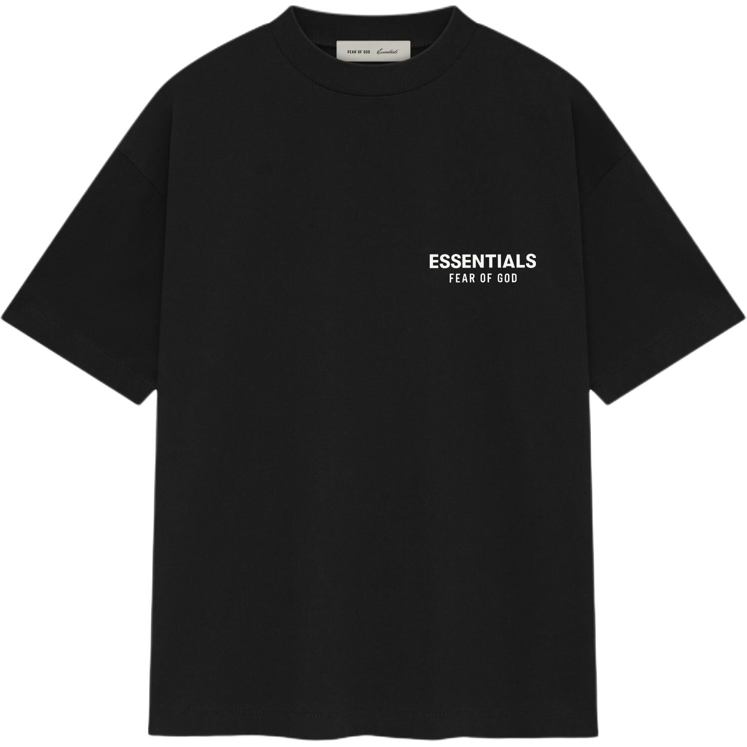 【代購】Fear Of God Essentials SS26 CLASSIC FIT TSHIRT VINTAGE BLACK T Shirt Unisex 125AS264171F