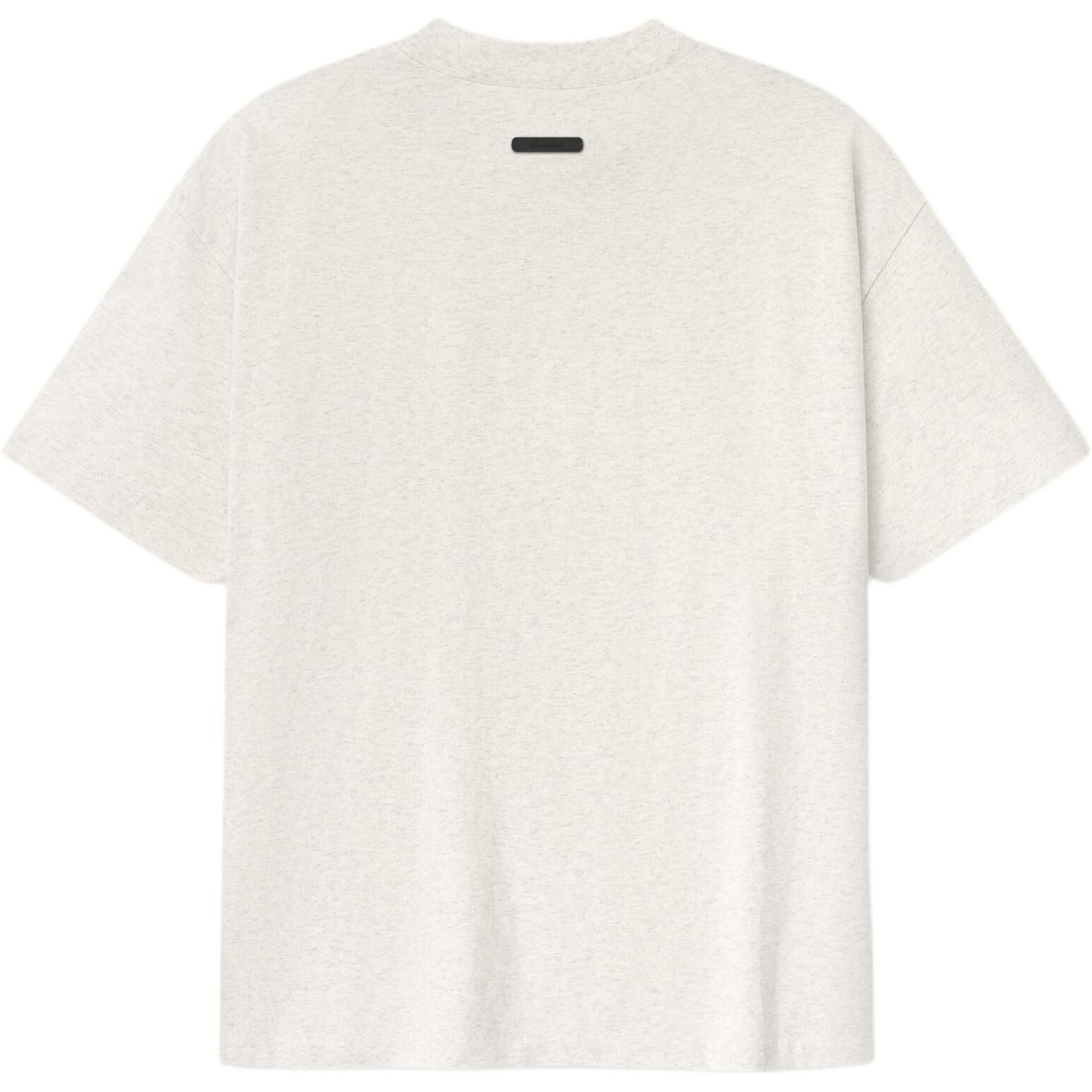 【代購】Fear Of God Essentials SS26 CLASSIC SHORT SLEEVE TEE OATMEAL HEATHER T Shirt Unisex 125AS264491F