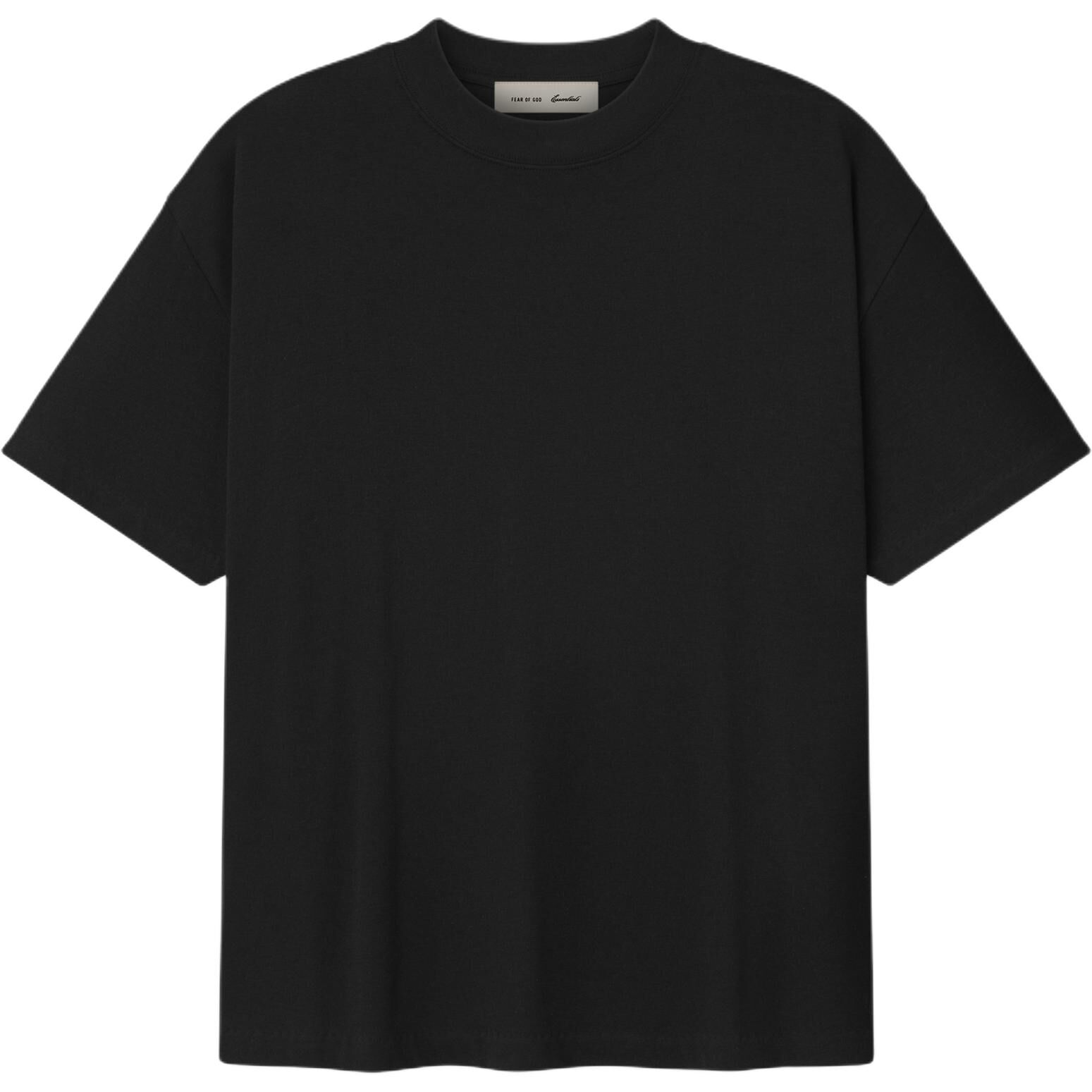 【代購】Fear Of God Essentials SS26 SIGNATURE ESSENTIAL TEE VINTAGE BLACK T Shirt Men's 125SP264221F