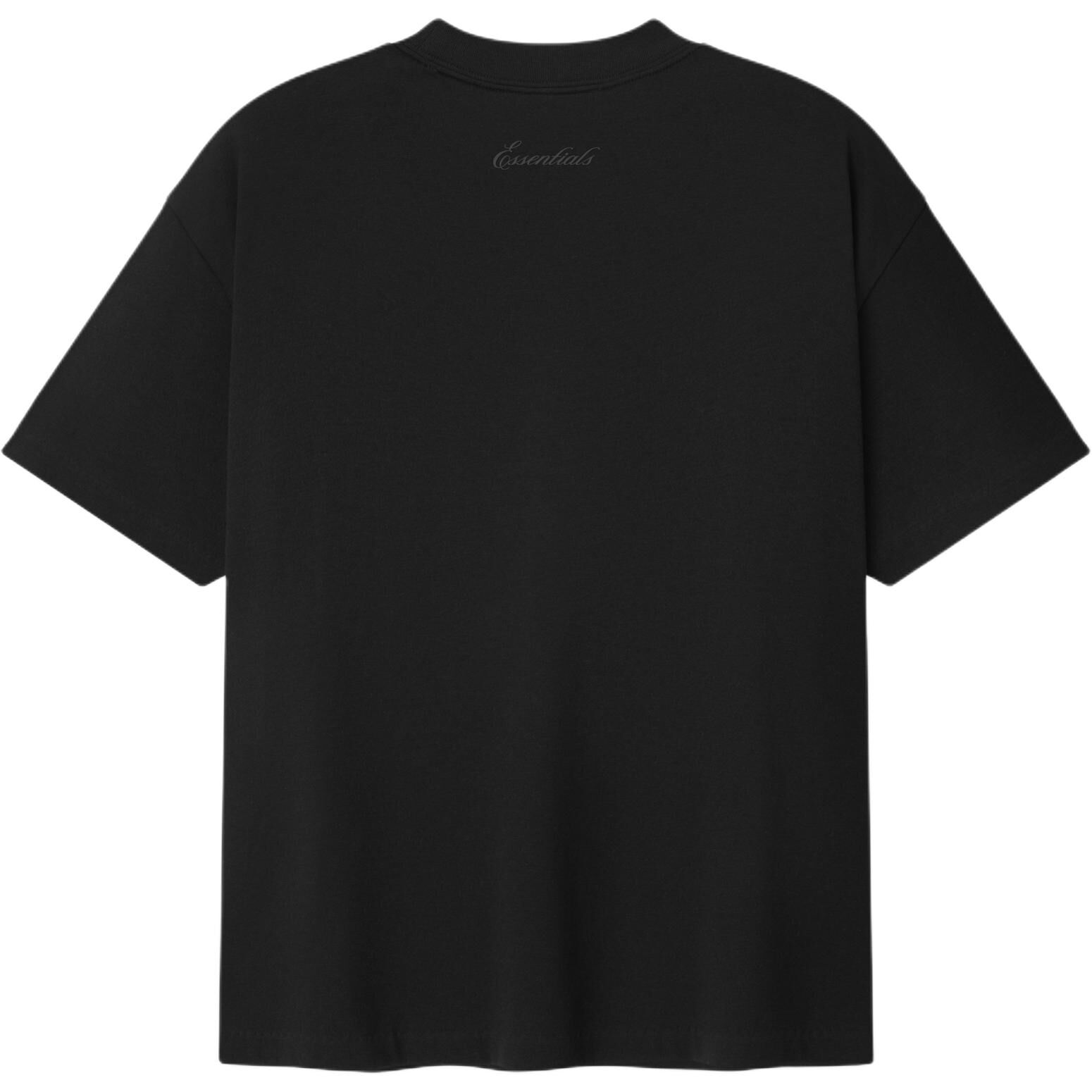 【代購】Fear Of God Essentials SS26 SIGNATURE ESSENTIAL TEE VINTAGE BLACK T Shirt Men's 125SP264221F