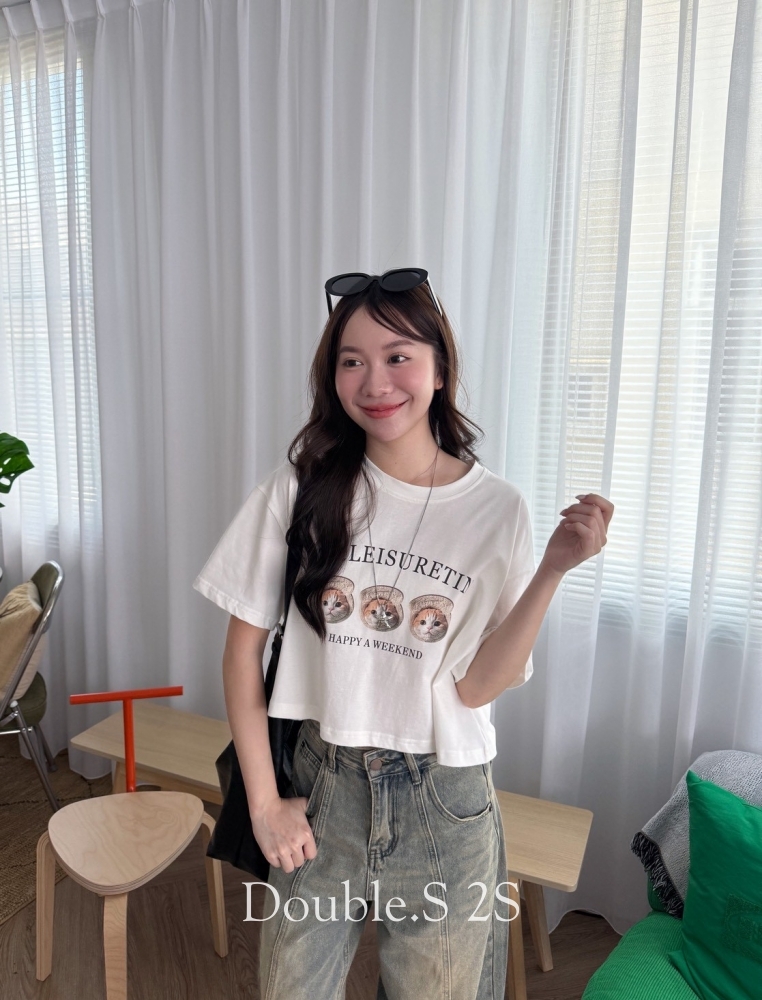 貓貓夾心吐司tee*3色