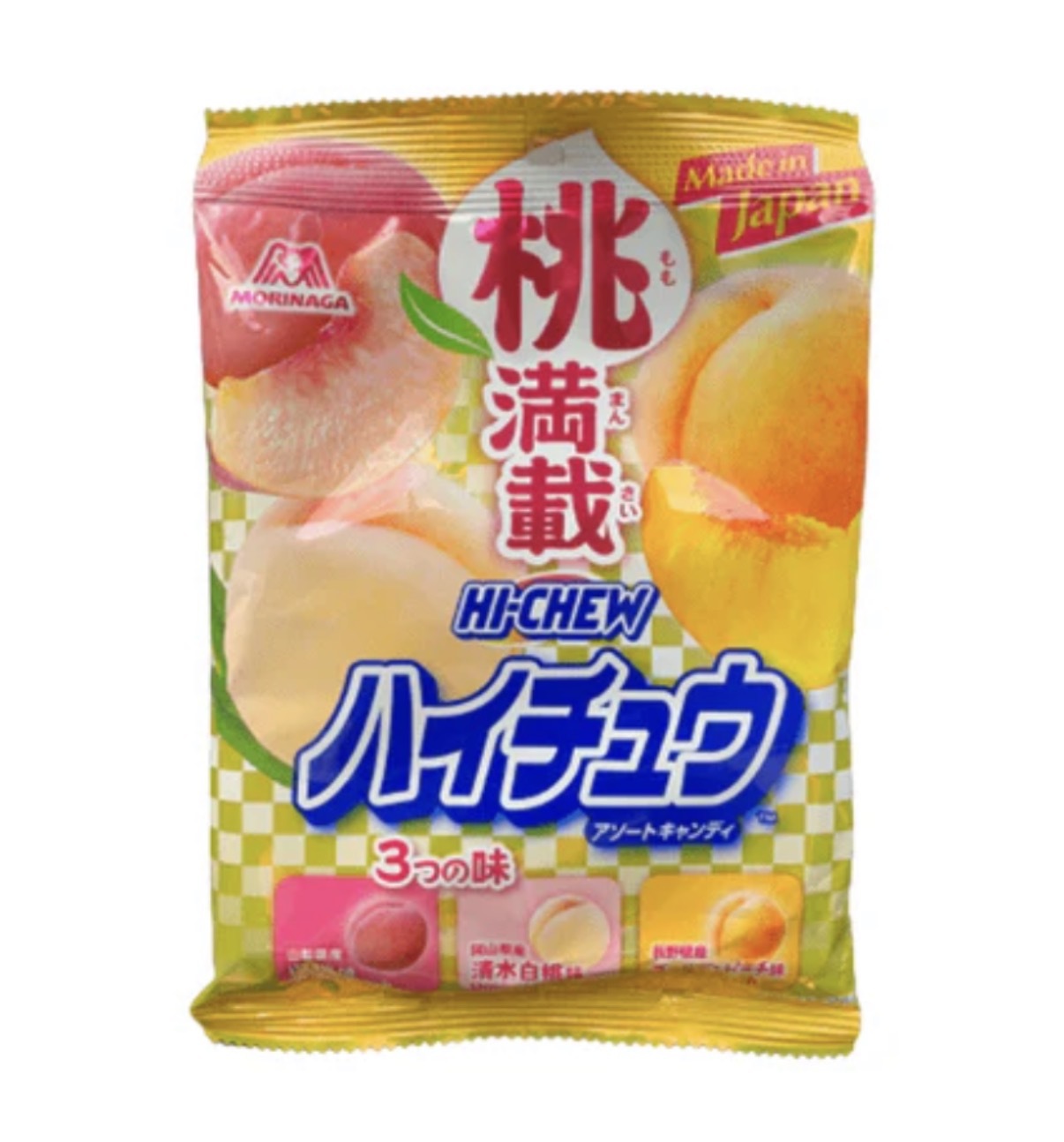 【期間限定】JP Hi-chew 水蜜桃風味 三味軟糖 77g 4026 TK260720