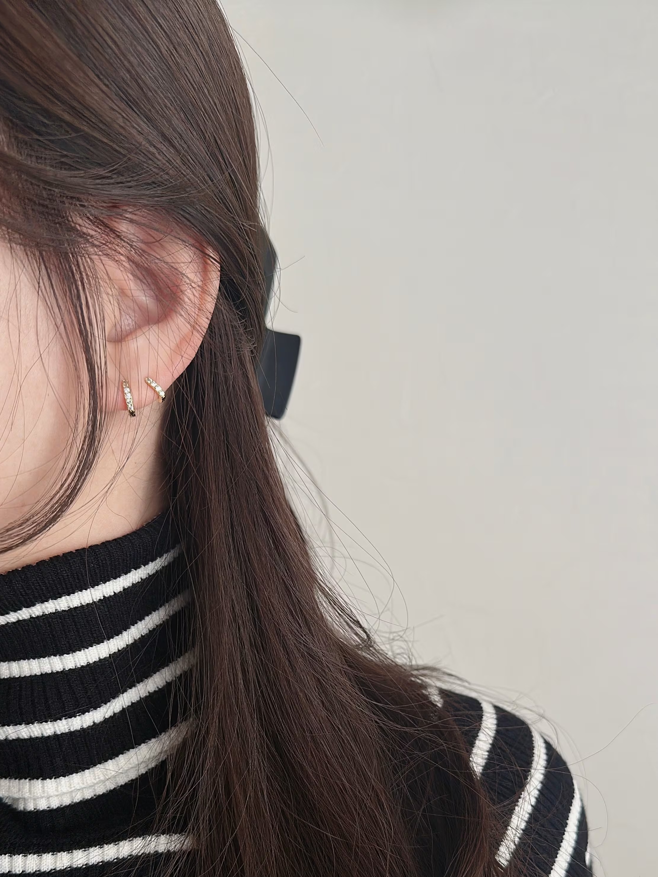 S925 decoration hoop pierce