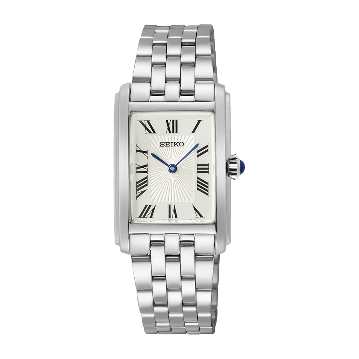 SEIKO Essentials Tank 女裝 方形復古 石英錶 SWR083