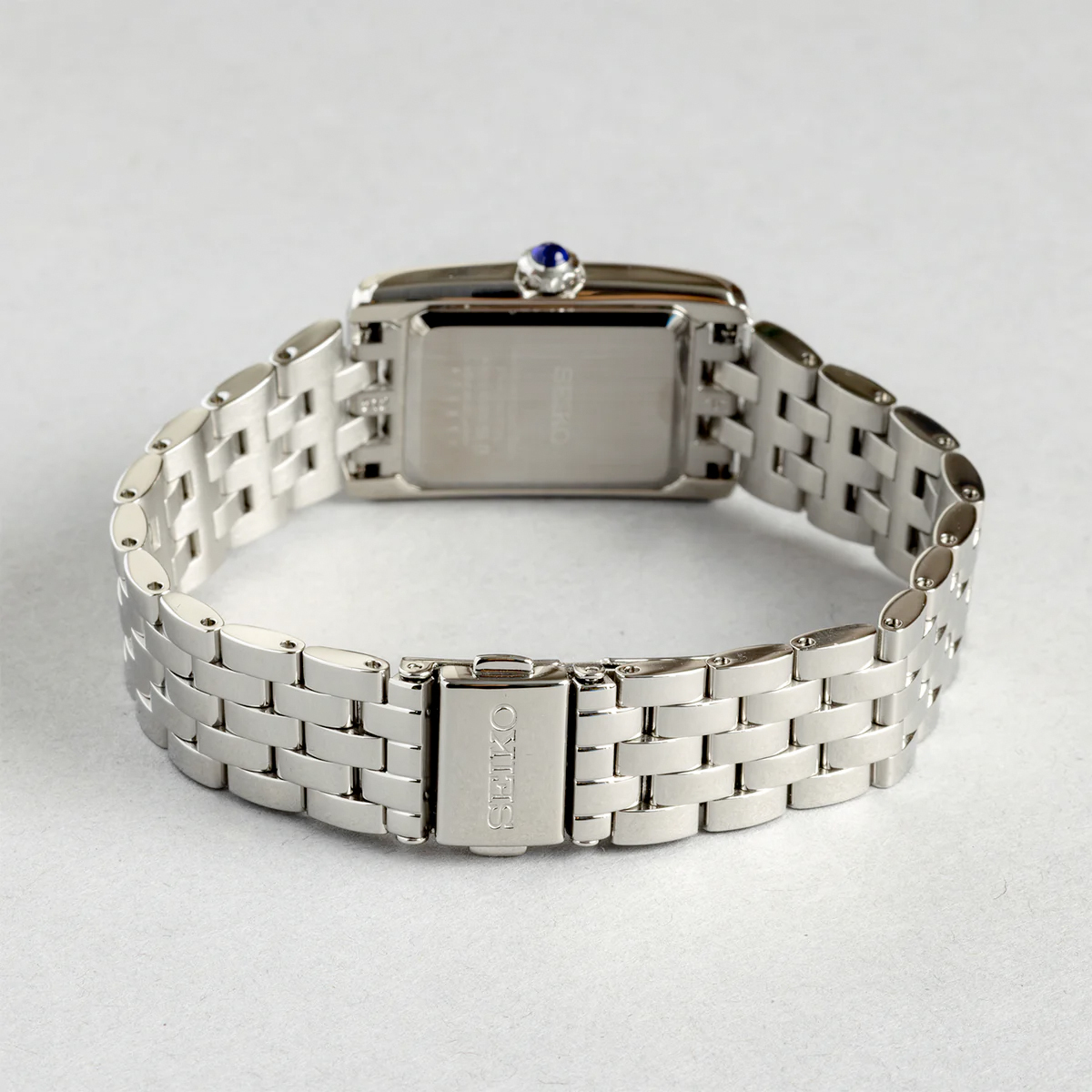 SEIKO Essentials Tank 女裝 方形復古 石英錶 SWR083