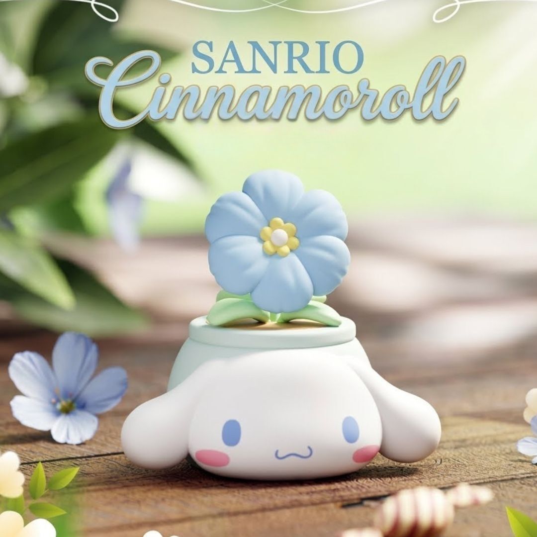 玉桂狗 Sanrio家族盆栽擺件飾物 收納盒