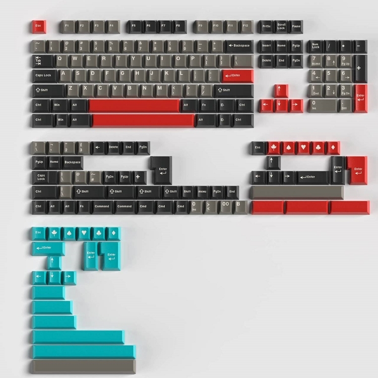 【GMK 風格鍵帽】Dolch R5  二色射出 PBT 鍵帽 Cherry高度 163鍵