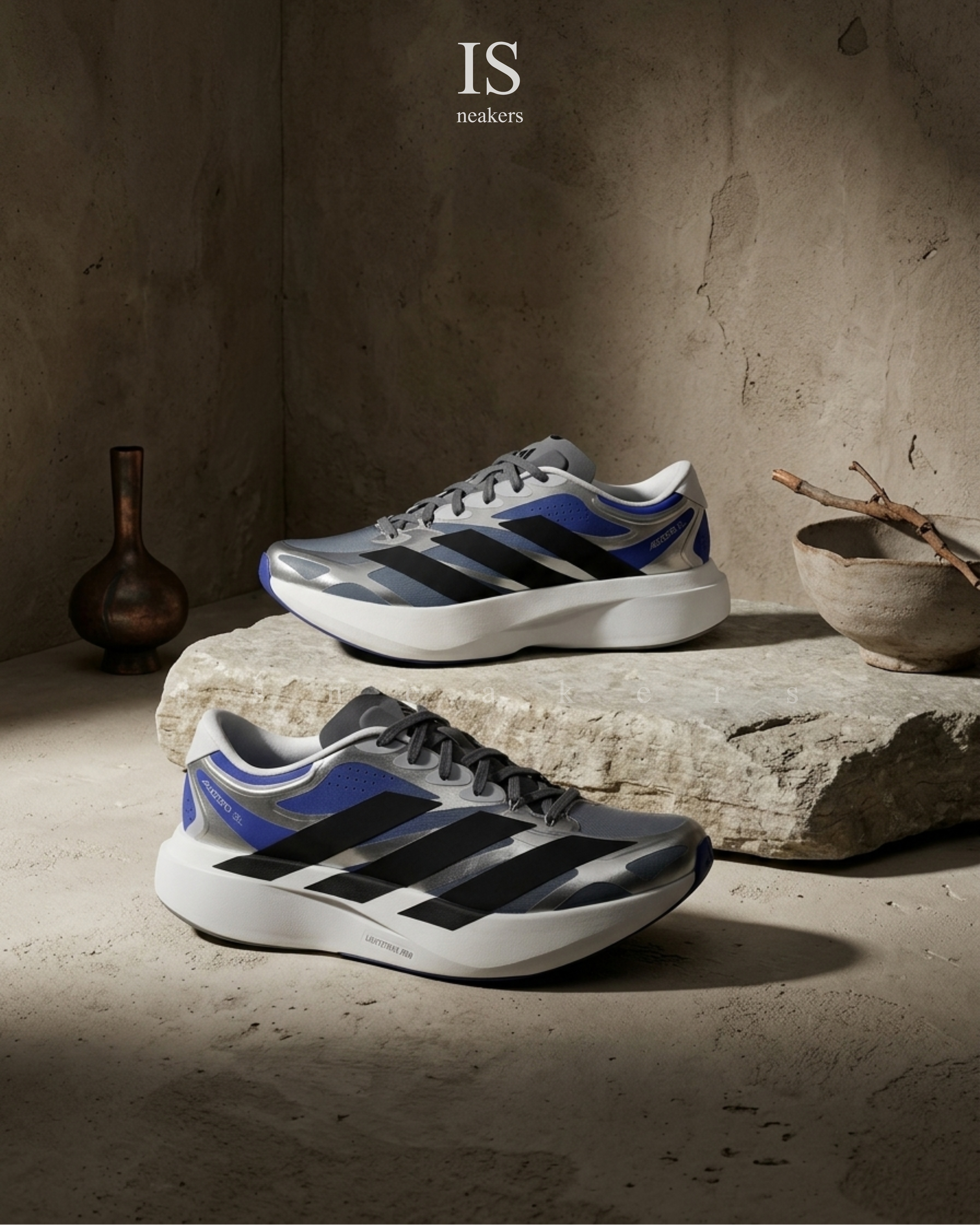 iSNEAKERS｜Adidas Adizero Evo SL EXO "Blue Silver" KJ0426