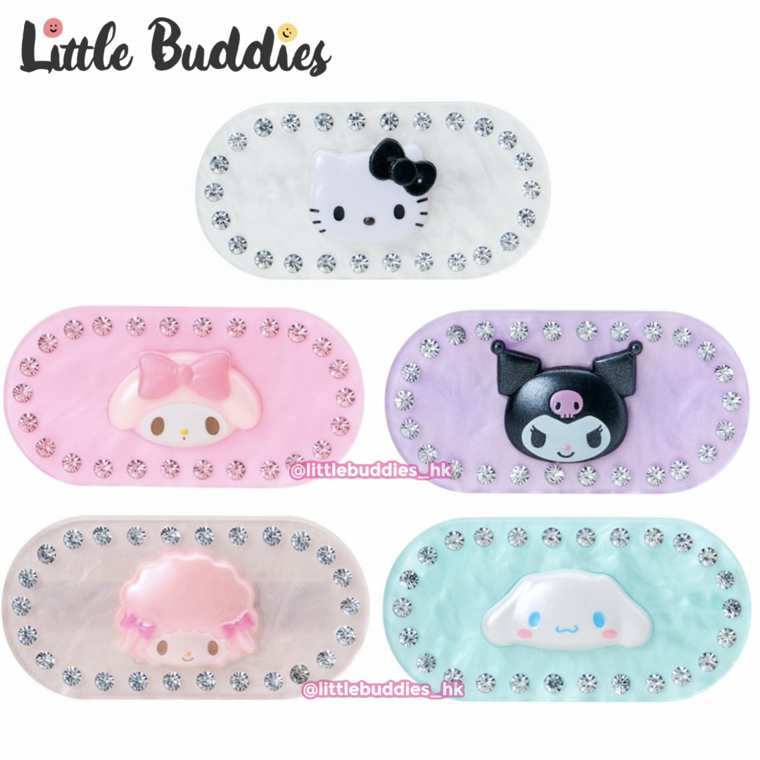 日本 Sanrio 閃亮時尚配件系列 髮夾對裝
