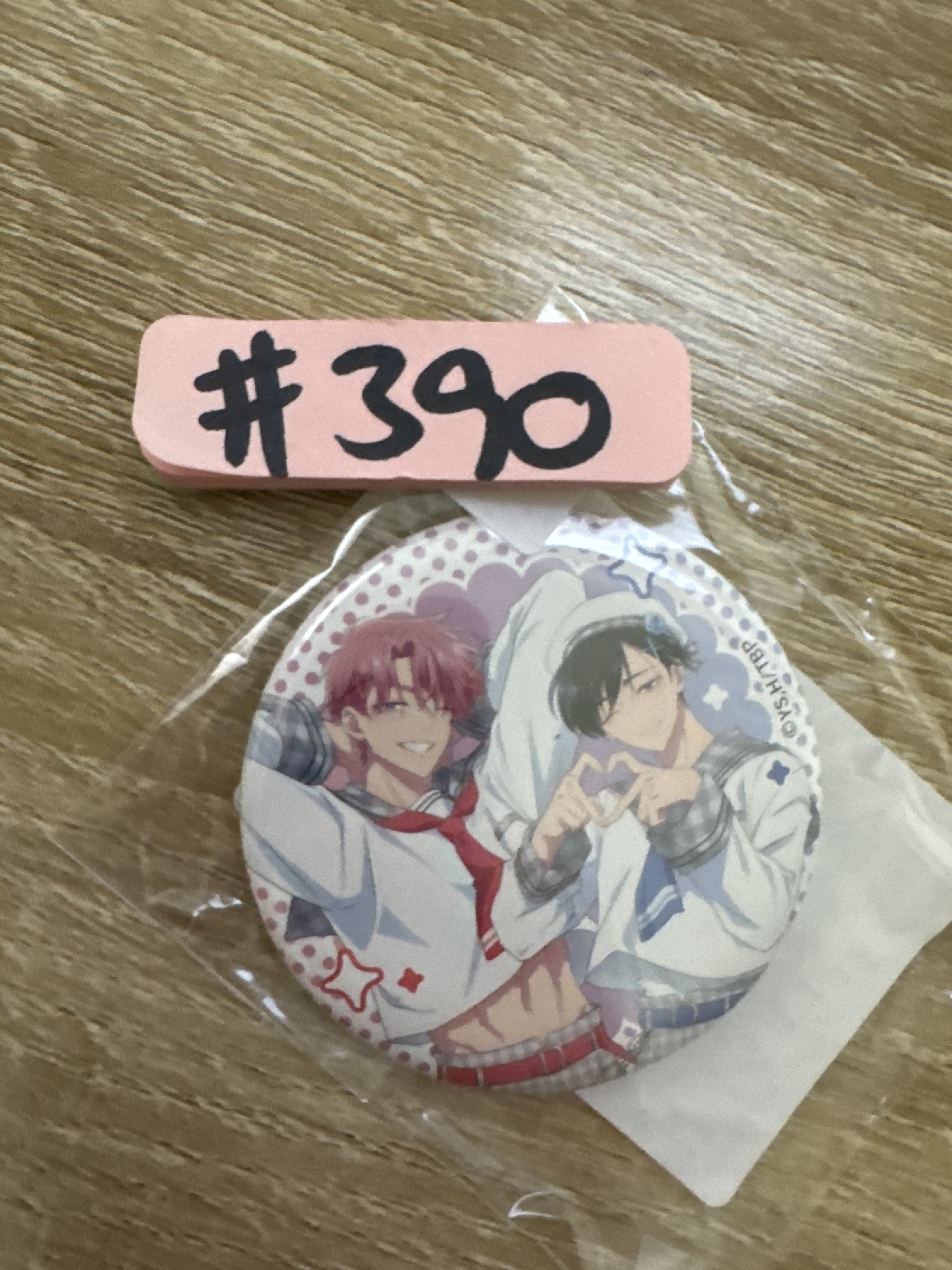 現在的是哪一個多聞！？ 2人 襟章#390