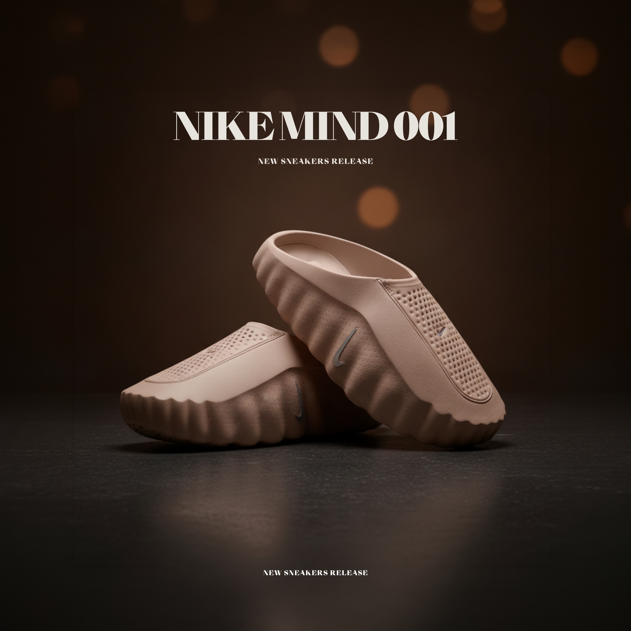 NICEDAY 代購 Nike Mind 001 奶茶色 奶茶 摩卡 淺棕 米白 按摩 拖鞋 HQ4307-200