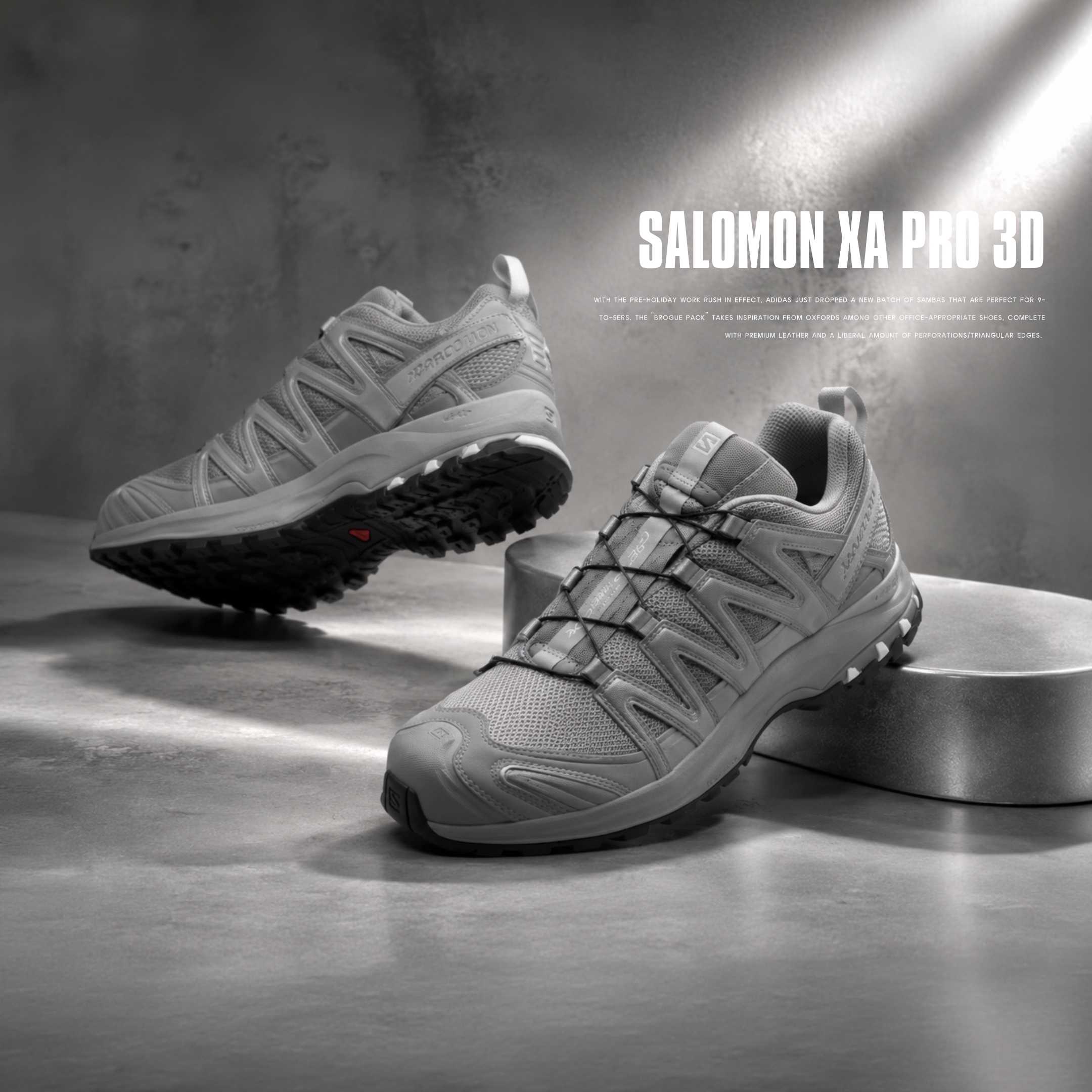 NICEDAY 代購 SALOMON XA PRO 索羅門 機能 灰 灰銀 銀灰 L41617500