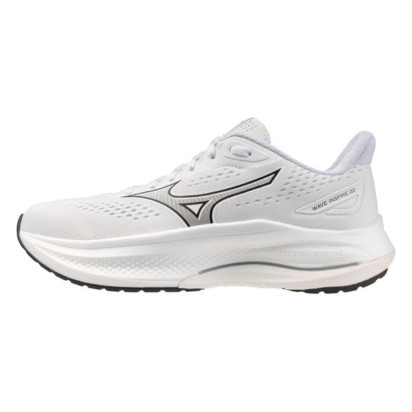 Mizuno 美津濃 Wave Inspire 22 SW J1GD264577 女 慢跑鞋 超寬楦 緩震 白 灰