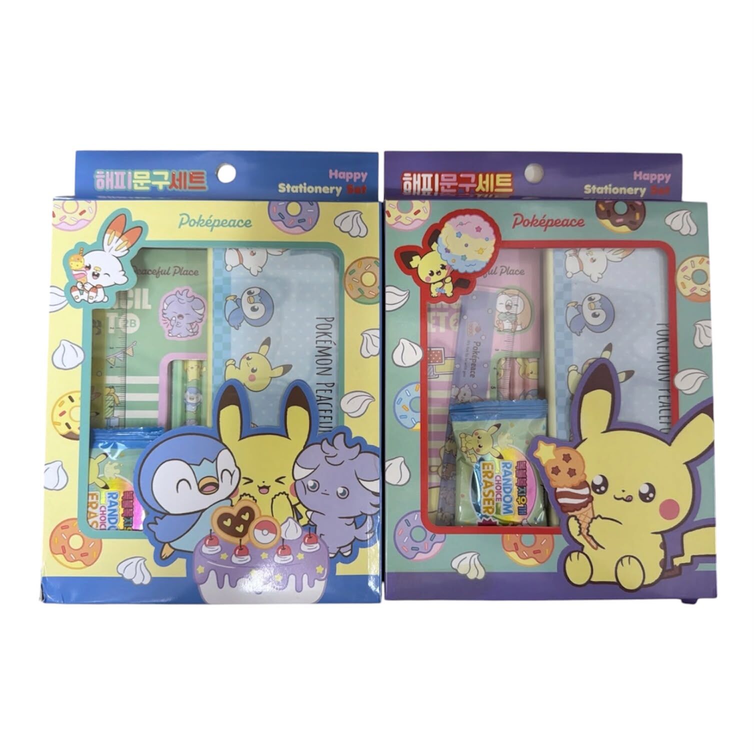 Pokemon 文具套裝 隨機發放一款