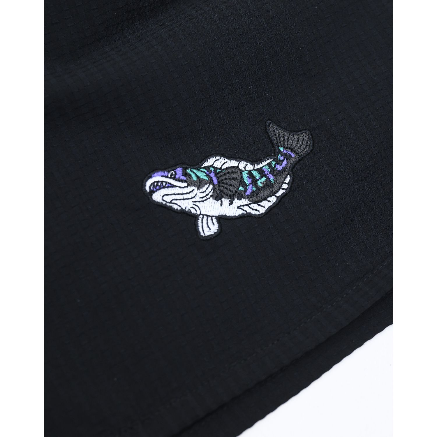 KID ® 刺繡魚虎 微涼夏日短褲