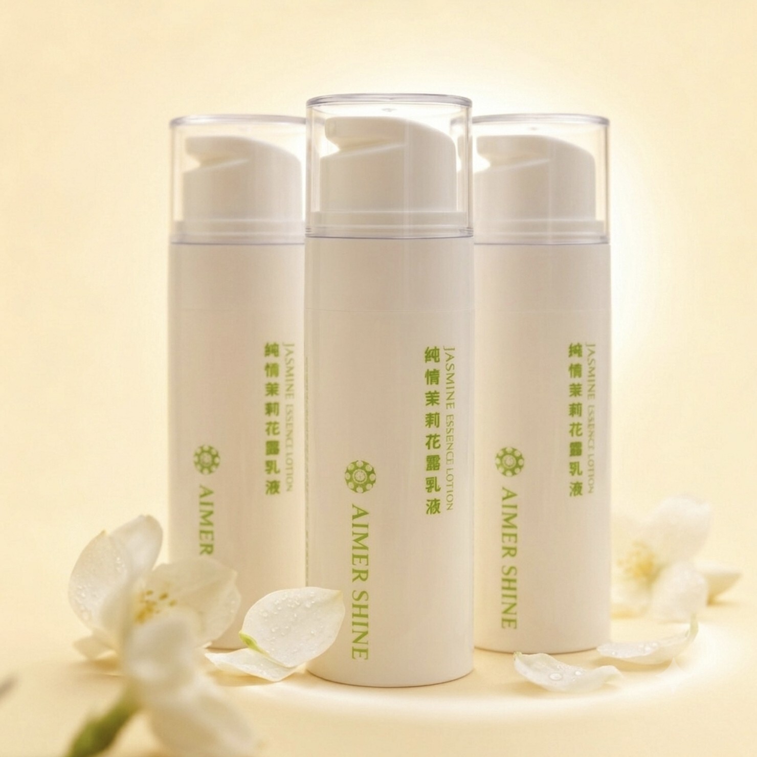 純情茉莉花露乳液100mL x 3入組 ｜絕版珍藏