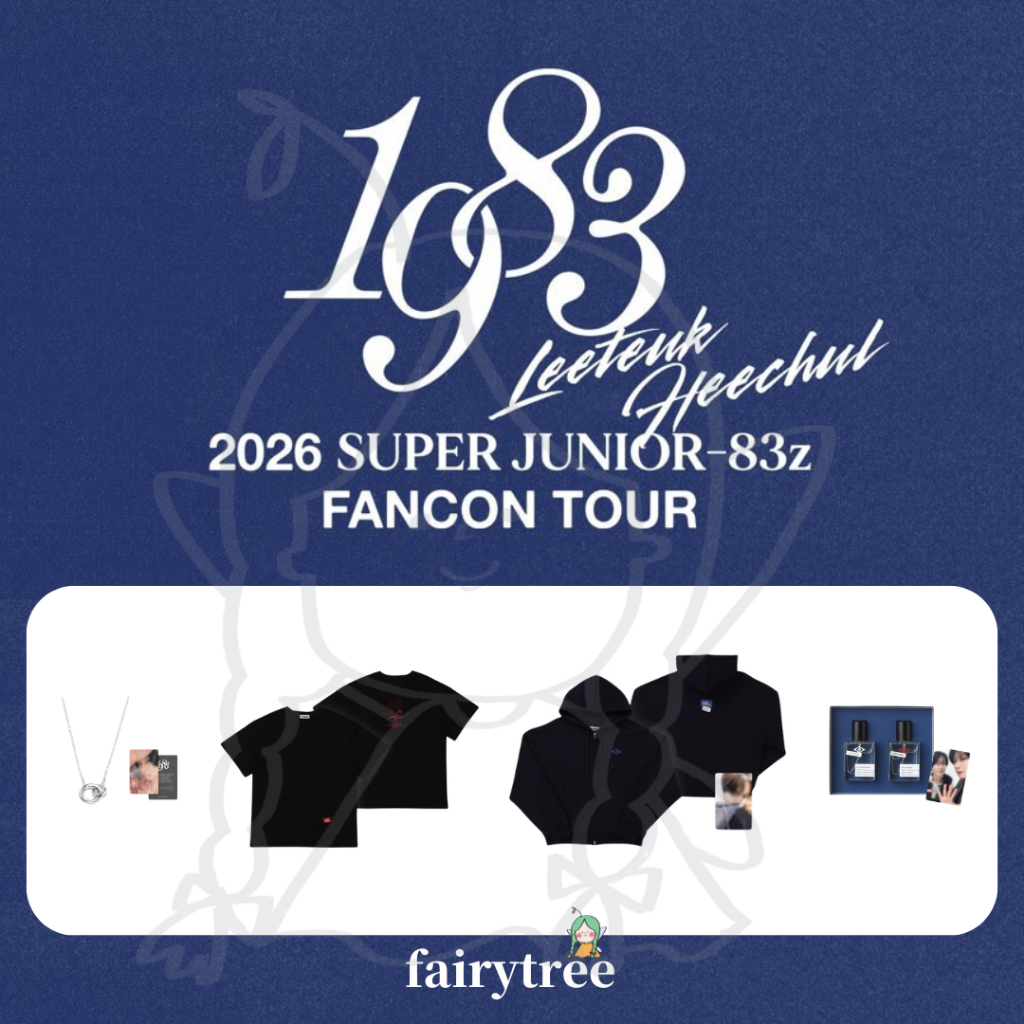 SUPER JUNIOR-83z ' 1983 ' FANCON IN SEOUL 首爾場 官方周邊 賣場二
