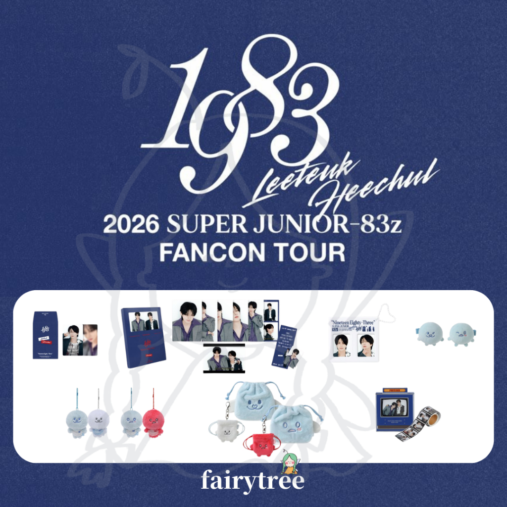 SUPER JUNIOR-83z ' 1983 ' FANCON IN SEOUL 首爾場 官方周邊 賣場一