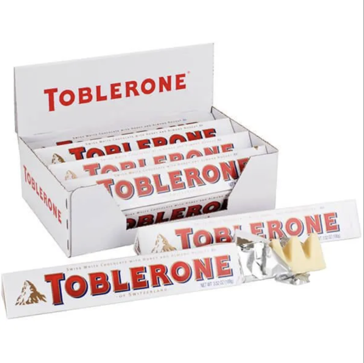 Toblerone Bar 100g  (20 bars/box)