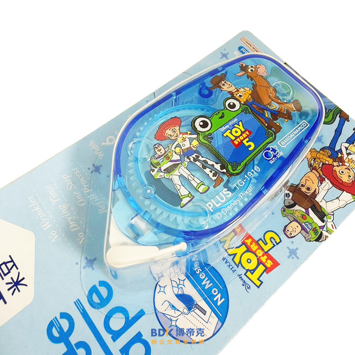 PLUS 台灣普樂士 TOY STORY 5 玩具總動員 立可貼 豆豆貼 米豆 TG-1910-SS-TW 限定版