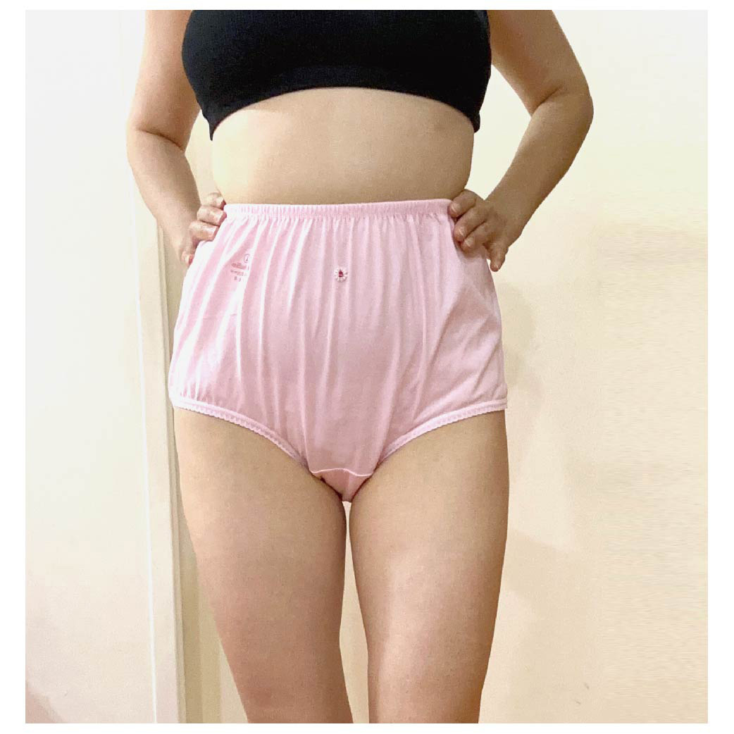 小三福 三福 100%純棉女仕高腰三角內褲(鬆緊帶包褲頭)
