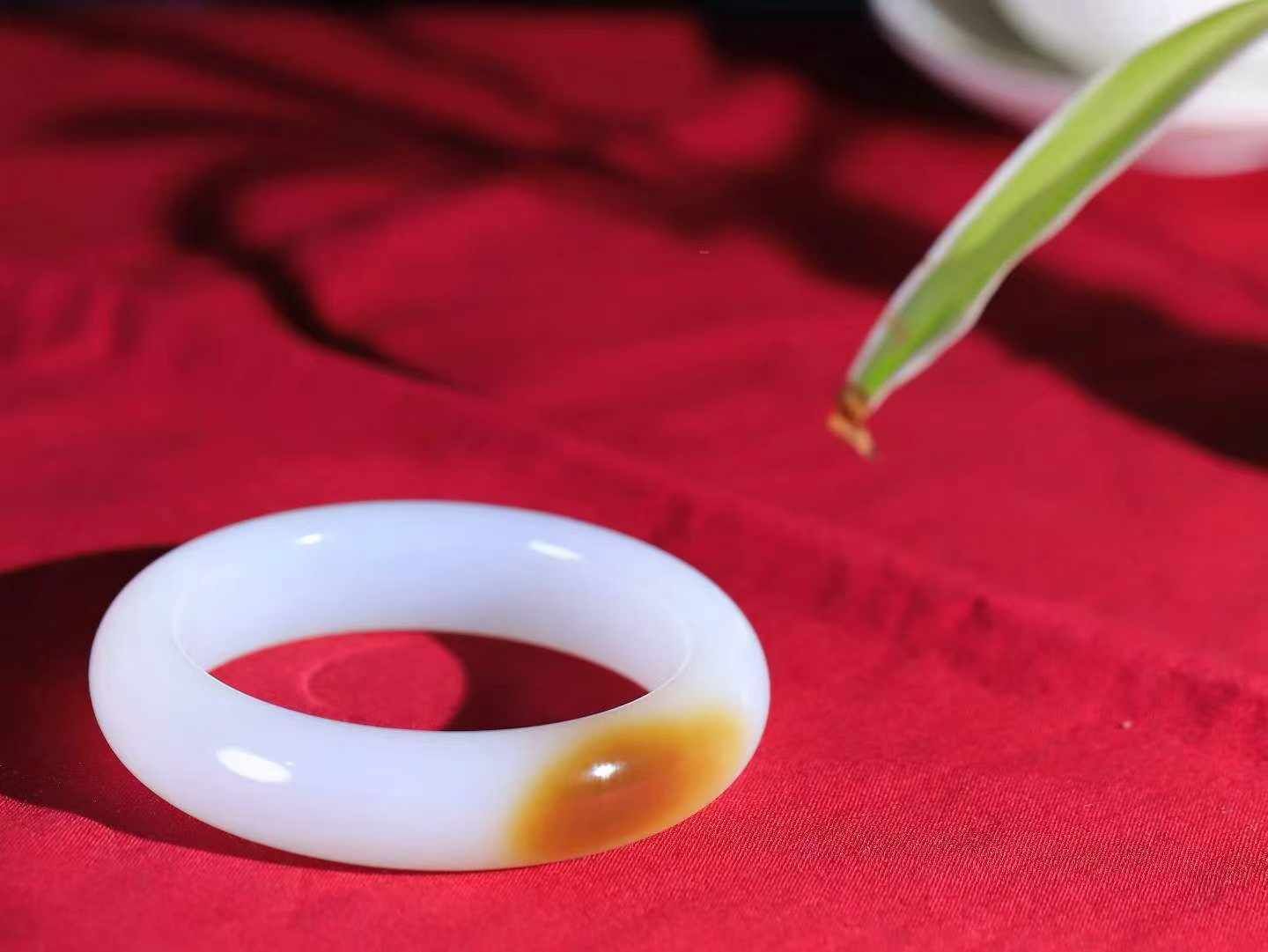 和田玉暖玉生香手鐲,天然和田玉軟玉