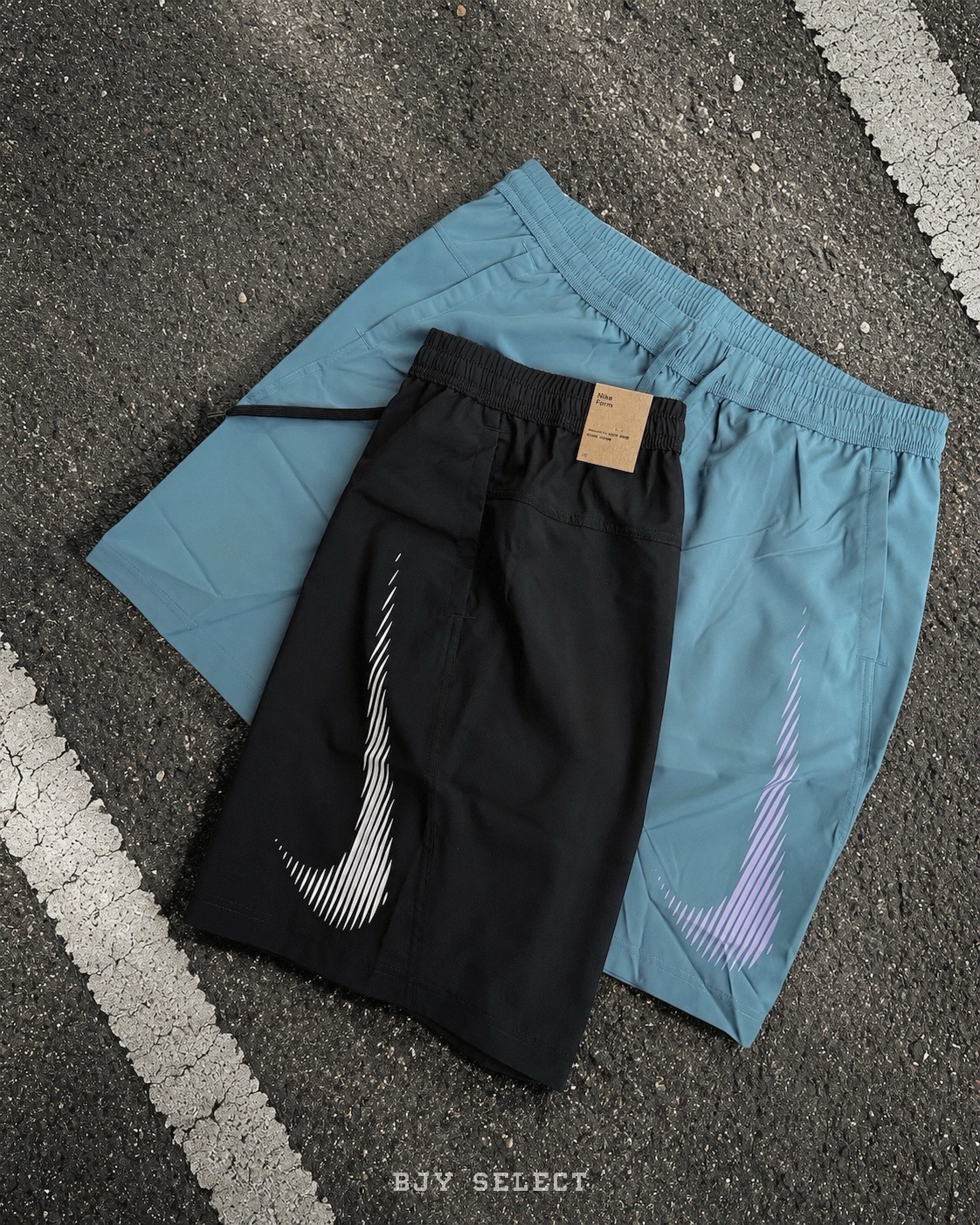 【日本限時連線代購】NIKE DRI-FIT 9吋 大勾運動短褲 HJ4046-010 黑色 006 藍色