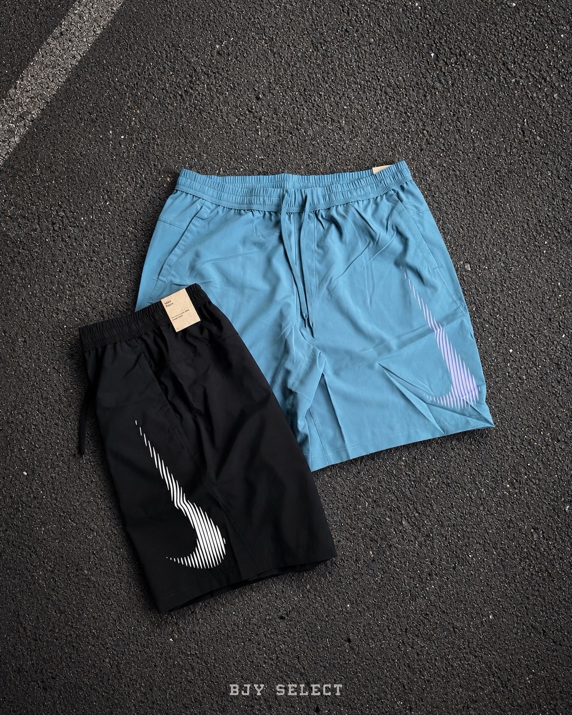 【日本限時連線代購】NIKE DRI-FIT 9吋 大勾運動短褲 HJ4046-010 黑色 006 藍色