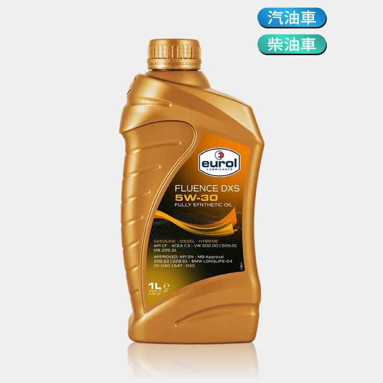 Eurol Fluence DXS 5W30 全合成機油 1L